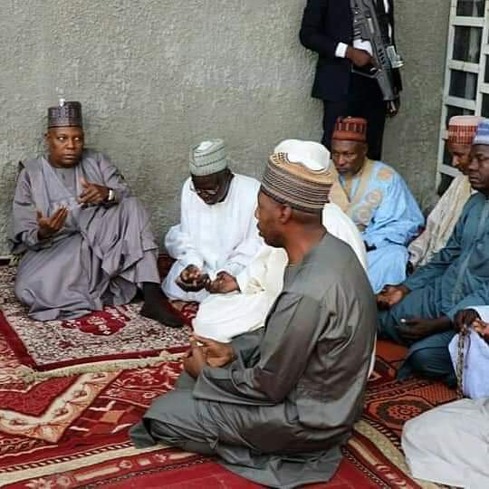 Gov Shettima Meets With Family of Slained Aid worker